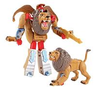 Giftik Deformable Animal Robot Toys,Transforming Panda Lion Tiger Elephant Cheetah Eagle Figures Toys for Kids Boys Girls Age 3 4 5 7 8 9 10 11 (Lion)