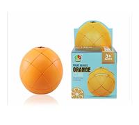 Giftik Fruit Puzzle Speed Cube Toy, Lemon Banana Pear Peach Orange Shape Fidget Stress Relief Toys (Orange (1 PC))