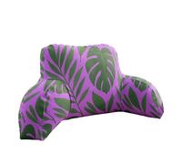 GIFTIMIZED Botanical Floral Fleece Reading Pillow Nature Print Cushion Plush Support Cosy Relax Comfort Lounge Bedroom Decor Snuggle Aesthetic Home Gift Back Rest Pillow UK