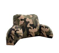 GIFTIMIZED Camo Fleece Reading Pillow Camouflage Pattern Cushion Plush Support Cosy Relax Comfort Lounge Bedroom Decor Snuggle Aesthetic Home Gift Back Rest Pillow Soft Military Style UK