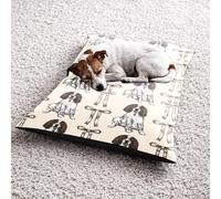 GIFTIMIZED Custom Colour Springer Spaniel Print Pet Bed Dog Mattress Soft Plush Cushion Comfy Cosy Warm Sleeping Bed Washable Durable Kennel Mat Animal Comfort Pet Accessories Gift UK