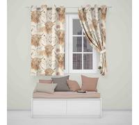 GIFTIMIZED Highland Cow Blackout Curtains, Rustic Farmhouse Country Decor, Animal Print Eyelet Curtains, Cozy Bedroom Drapes, Thermal Insulated Blackout Panels, Living Room Window Set
