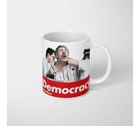 GIFTIMIZED This is Democracy Manifest Mug Succulent Chinese Meal Funny Viral Meme Quote Joke Coffee Cup Novelty Gift for Him Her Friend Birthday Xmas