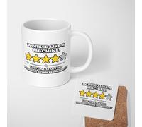 GIFTIMIZED Worked Like A Machine Funny Employee Appreciation Leaving 11oz Ceramic Mug Gift