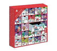 Giftmaker Christmas Fill Your Own Advent Calendar 24 Draws Gifts Xmas Countdown, Multicolor
