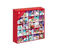 Giftmaker Christmas Fill Your Own Cute Festive Santa & Friends Advent Calendar