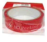 Giftmaker Christmas Printed Gift Tape - 2 Designs, 25mm x 3 Meters (No Peeking)
