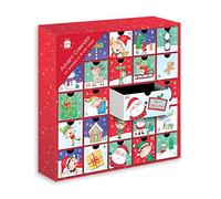 Giftmaker Collection Christmas Advent Calendar with 24 Drawers - Add your own Treats