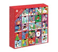 Giftmaker Fill Your Own Christmas Advent Calendar Cute Festive Santa & Friends