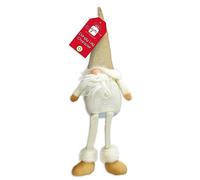 Giftmaker Novelty Christmas Dangley Leg Gonk Cream Colour Nordic Xmas Decoration Gift