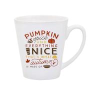 Giftme Autumn's Embrace, Pumpkin Spice and Everything Nice, Tea Mug, Latte Mug. (12oz)