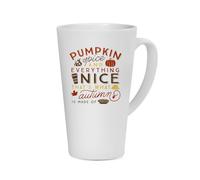Giftme Autumn's Embrace, Pumpkin Spice and Everything Nice,Tea Mug, Latte Mug. (17oz)