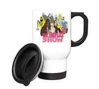 Giftme Big LEZ Web Series Theme, Insulated Travel Mug, Tea, Coffee Mug. (White)