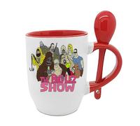 Giftme Big LEZ Web Series Theme, Spoon Mug, Coffee, Tea Mug. (Red)