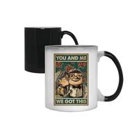 Giftme Carl and Ellie, You and Me We Got This, Retro Sign Poster, Magic Mug Ceramic Mug.