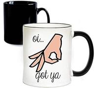 Giftme Hand Circle Game Birthday, Christmas Coffee Tea Mug Unique Magic Mug Ceramic Mug.