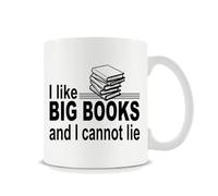 Giftme I Like Big Books and I Cannot Lie, 11oz Coffee, Tea, Ceramic Mug.