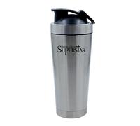 Giftme Jesus Christ Superstar, Travel Silver White Tea Coffee Mug. (Silver)