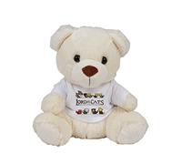 Giftme Lord Of The Cats The Furrlowship Of The Ring, cat lover, animal lover, Birthday, Christmas, Secret Santa Teddy Bear Soft toys. (Cream Teddy)