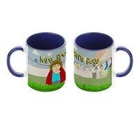 Giftme Mrs Browns Boys for Boy-Girl, Friends Coffee Tea Mug 11oz Inside Coloured Ceramic Mug. (Navy Blue)