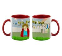 Giftme Mrs Browns Boys for Boy-Girl, Friends Coffee Tea Mug 11oz Inside Coloured Ceramic Mug. (Red)