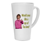 Giftme Mrs Browns Boys Would You Like A Cup of Tea Love Coffee Tea Mug Unique Latte Ceramic Mug. (17oz)