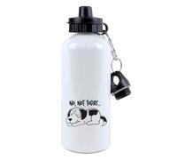 Giftme No Not Today Dog Birthday, Christmas, Secret Santa Stocking Filler Aluminium 500 ml Water Bottle sports bottle.