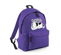 Giftme No Not Today dog Birthday, Christmas, Secret Santa Stocking Filler for Kids-Boys Toddlers Fashion Backpack Back to School Rucksacks Toddler Shoulder Bag Travel Bag. (Purple)