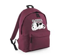 Giftme No Not Today Dog Birthday, Christmas, Secret Santa Stocking Filler for Kids-Boys Toddlers Fashion Backpack Back to School Rucksacks Toddler Shoulder Bag Travel Bag. (Burgundy)