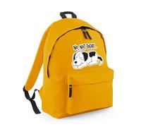 Giftme No Not Today Dog Birthday, Christmas, Secret Santa Stocking Filler for Kids-Boys Toddlers Fashion Backpack Back to School Rucksacks Toddler Shoulder Bag Travel Bag. (Mustard)