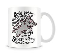 Giftme Soft Kitty Warm Kitty - Big Bang Theory Song Stocking Filler Coffee Tea Mug Unique 11oz White Ceramic Mug.