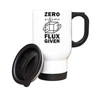 Giftme Teachers Gift Science Nerd Zero Flux Given Gauss Law Physics Science Birthday, End of Term, Thanks-Giving Travel Silver/White Tea/Coffee Mug. (White)