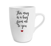 Giftme This Mug is a Hug from me to You, 13 oz Marrow Cup, Coffee, Tea Mug.