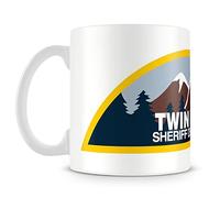 Giftme Twin Peaks Sheriff Department Coffee Tea Mug Unique 11oz White Ceramic Mug.