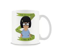 Giftme Your Ass is Grass, Bob Bobs Burgers,11oz Coffee, Tea, Ceramic Mug.