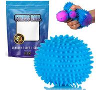 Gifton - DNA Spiky Color Changing Stress Relief Ball for ADHD Anxiety Physiotherapy - Gift for Teen Boy Girl Adult Men Women - Birthday Present for Him Her - Christmas Stocking Filler