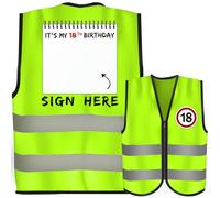 Giftota 18th Funny Birthday Gift Idea, Sign HERE 18th Birthday Vest Gifts for Boys, Birthday Decorations for Boys, Funny Birthday Presents for Son, Brother, Friends or Anyone for Parties