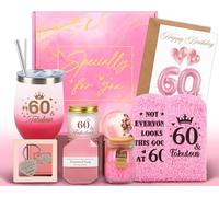 Giftota Birthday Gifts for Women - 60th Birthday Presents for Her Fabulous Pamper Self Care Gifts Relaxation Bath Sets Turning 60 Gifts for Women Wife Mum Friends Female Grandma Aunt Coworker Bestie