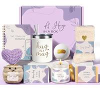 Giftota Sympathy Gifts Baskets for Women - Hug in a Box Care Package Sympathy Gifts for Loss of Loved One, Get Well Soon, Thinking of You Gift Memorial Condolences Grief Bereavement Present for Loss