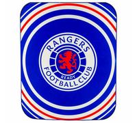 GIFTS 4 ALL Giant Rangers Football Crest Fleece Blanket & Sofa Throw - Winter Blanket for Rangers Fans