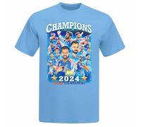 GIFTS 4 ALL India 2024 T20 World Cup Winners T-Shirt, India 2024 World Cup Champions Tee, India Cricket Champions Tee, India Limited Overs Cricket T-Shirt (UK, Alpha, XL, Regular, Regular, Blue)