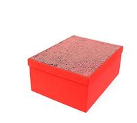 Gifts 4 All Occasions Limited SHATCHI-1301 Shatchi Lids Storage Boxes Home Decor Christmas Gifts Party Supplies 11686, Multi