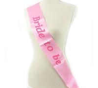 Gifts 4 All Occasions Limited SHATCHI Bride Party Sash Pink Hen Night Wedding Bridal Shower Fancy Dress Accessory Decorations
