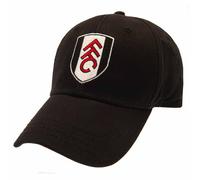 GIFTS 4 ALL Official Fulham Football Fans Baseballl Cap, Fulham Football Crest Cap, Adults Fulham Football Baseball Cap Black