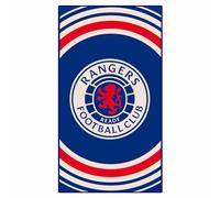GIFTS 4 ALL Official Rangers Football Crest Cotton Beach Towel, Rangers Bath & Pool Towel, Rangers Fans Football Towel