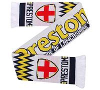 GIFTS 4 ALL Preston NE Football Scarf, Lilywhites Fans Match Day Scarf