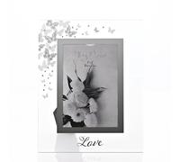 Gifts Always and Forever Glass Frame Butterflies 4"x6"