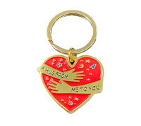 Gifts and Temptations Pocket Hug Keyring Keepsake - Long Distance Friendship Gift