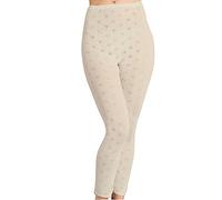 Gifts Choice Ltd Women Thermal Underwear Long John - Ladies Winter Warmer Pants Bottom - Heat Control Trouser for Girls - Skin Friendly Thermal Legging Made in UK (Long John Cream, Medium)