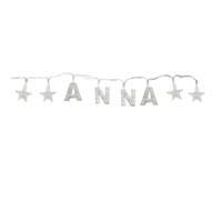 Gifts Direct 2 U ANNA - Indoor Decorative LED String Lights Hanging Decorations Light Up Your Name in LED Clear Lights